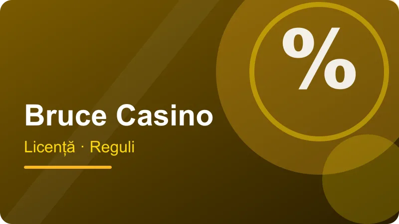 Bruce Casino – Bruce Casino și Bruce Bet: același cazinou Bruce Casino și Bruce Bet: același cazinou – ilustrație pentru secțiunea Bruce Casino