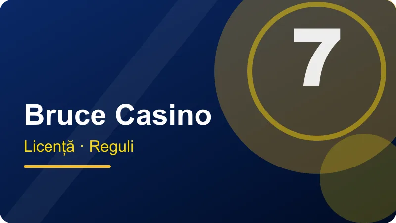 Bruce Casino – Acces, cont și suport non-stop Acces, cont și suport non-stop – ilustrație pentru secțiunea Bruce Casino